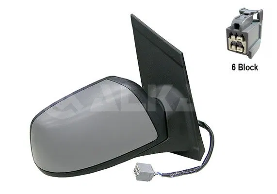1376291 Dis Dikiz Aynası Sag Elektrikli Isitmalı Astarlı 5 Pin Ford Focus II 2004-2008 | 6124400 ALKAR