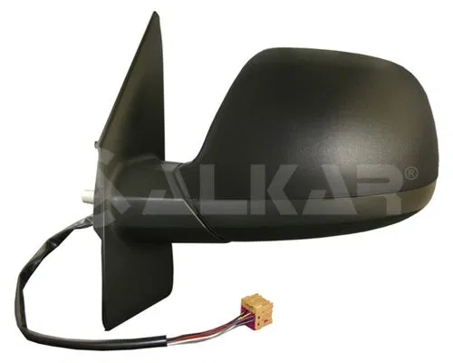 7E185527GGRU Dis Dikiz Aynası Sol Elektrikli Asferik Isitmalı Astarlı Otomatık Katlanır 9 Pin Volkswagen Transporter V 2009-2015 | 9243928 ALKAR