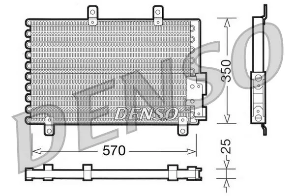 Klima Radyatörü | DCN01001 DENSO