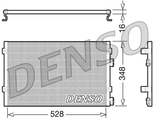 Klima Radyatörü | DCN06004 DENSO