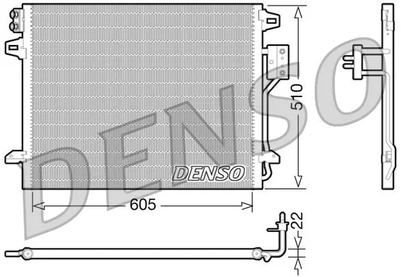 Klima Radyatörü | DCN06006 DENSO