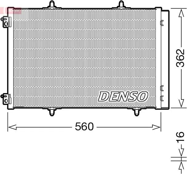 Klima Radyatörü | DCN07061 DENSO