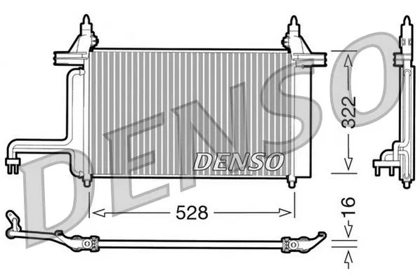 Klima Radyatörü | DCN09130 DENSO