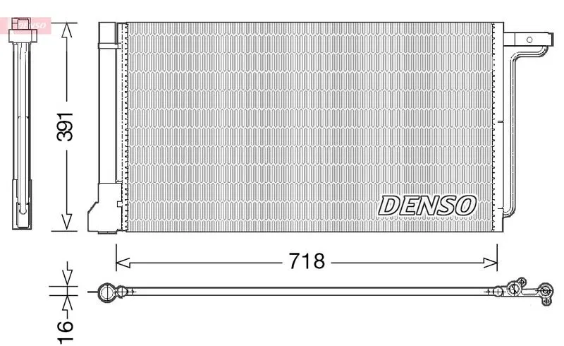 Klima Radyatörü | DCN10028 DENSO
