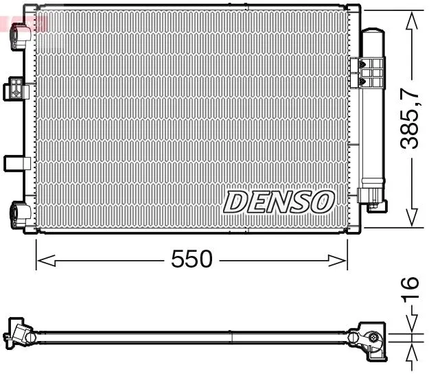 Klima Radyatörü | DCN10043 DENSO