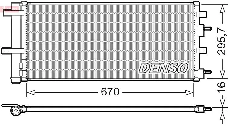Klima Radyatörü | DCN10053 DENSO