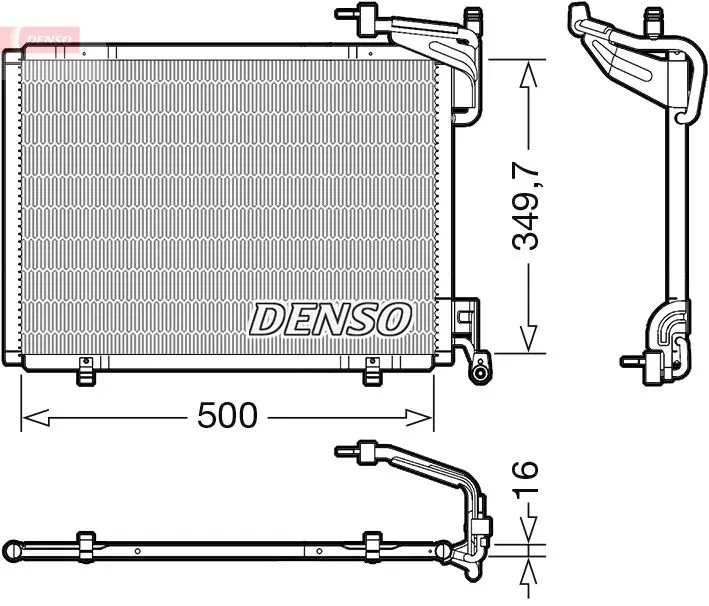 Klima Radyatörü | DCN10054 DENSO