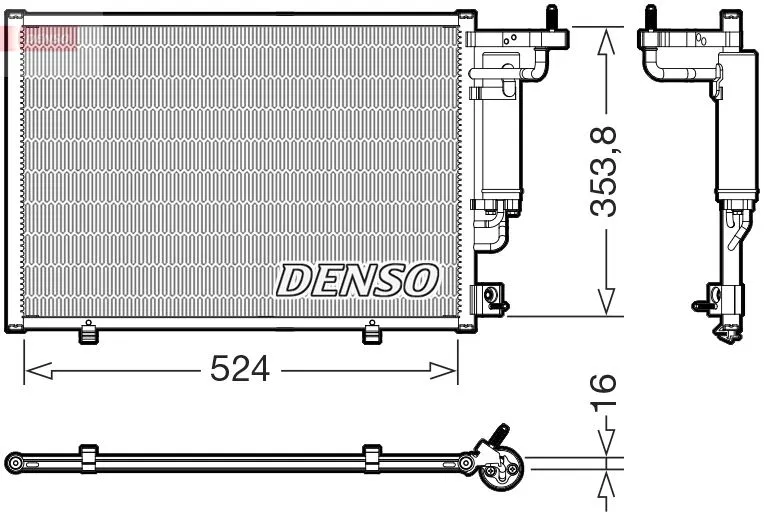 Klima Radyatörü | DCN10059 DENSO