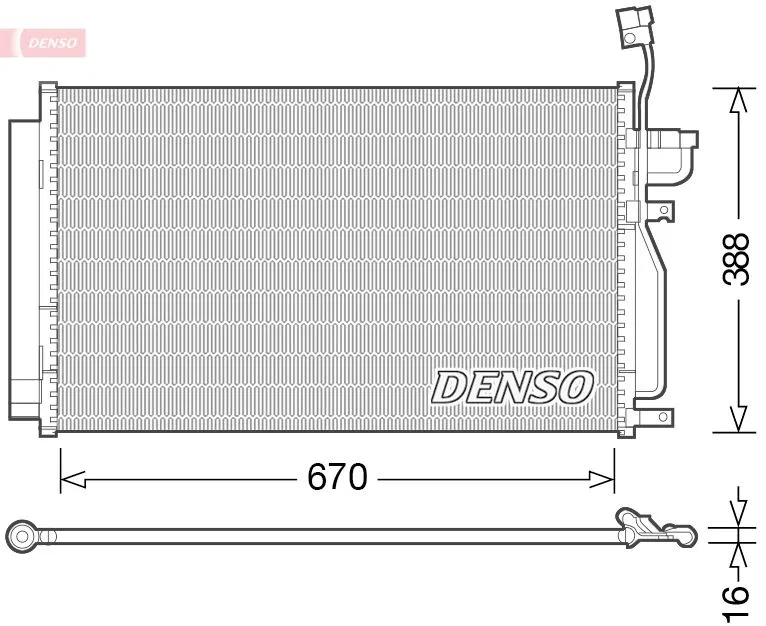 Klima Radyatörü | DCN15002 DENSO
