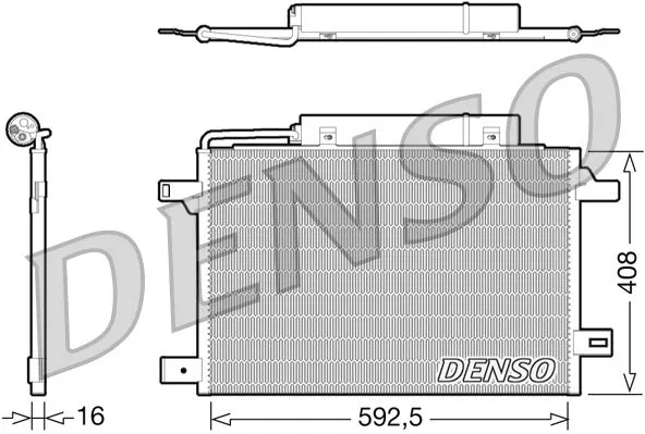 Klima Radyatörü | DCN17004 DENSO