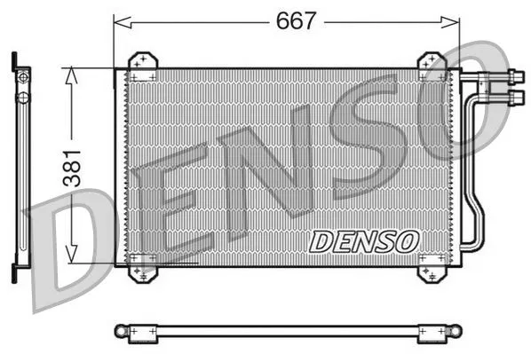 Klima Radyatörü | DCN17055 DENSO