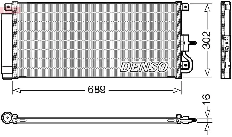 Klima Radyatörü | DCN20048 DENSO
