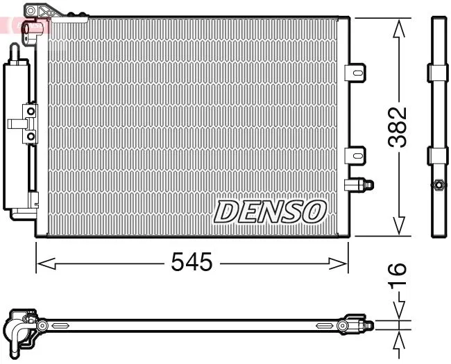 Klima Radyatörü | DCN23040 DENSO
