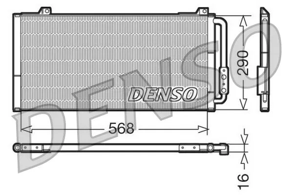 Klima Radyatörü | DCN24001 DENSO