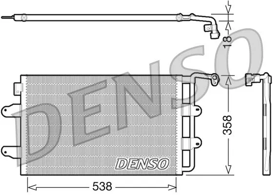 Klima Radyatörü | DCN32026 DENSO