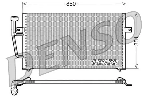Klima Radyatörü | DCN33007 DENSO