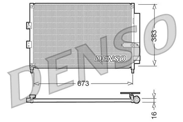 Klima Radyatörü | DCN40003 DENSO