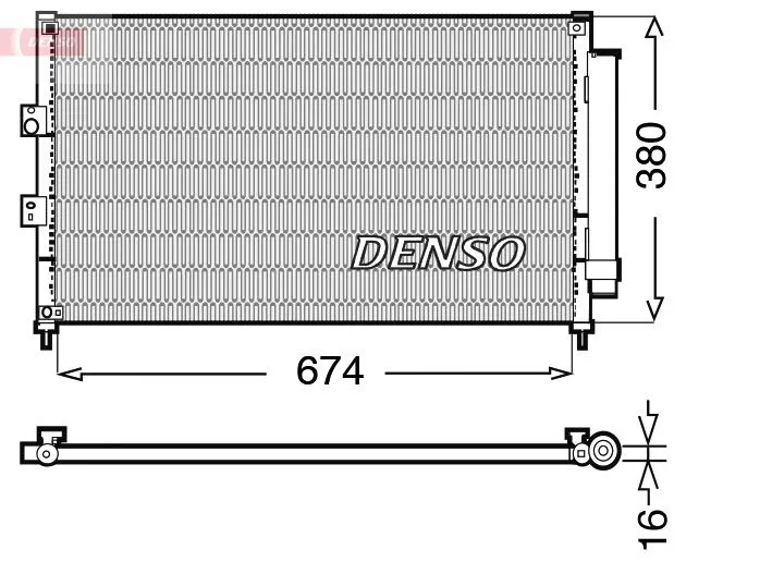 Klima Radyatörü | DCN40014 DENSO