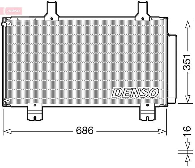 Klima Radyatörü | DCN40028 DENSO