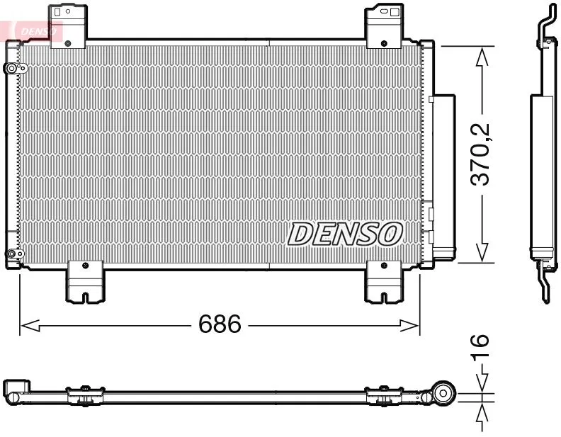 Klima Radyatörü | DCN40033 DENSO