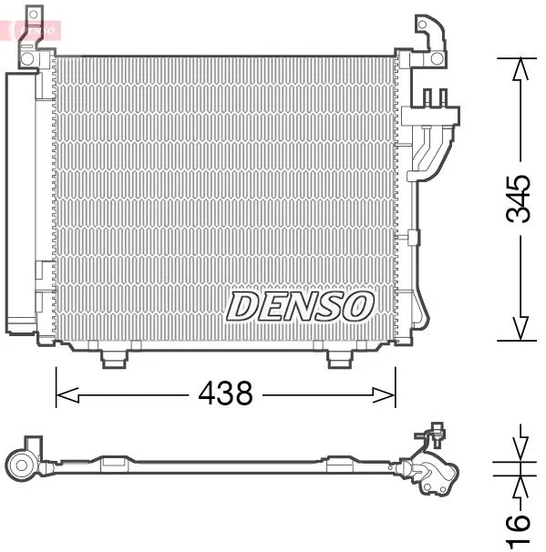 Klima Radyatörü | DCN41003 DENSO
