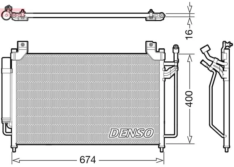 Klima Radyatörü | DCN44013 DENSO