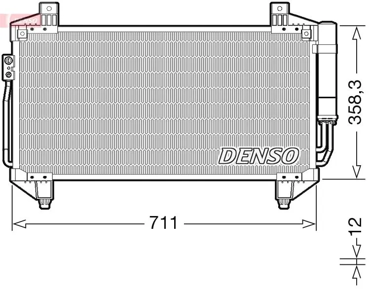 Klima Radyatörü | DCN45011 DENSO