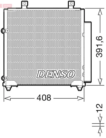 Klima Radyatörü | DCN45012 DENSO