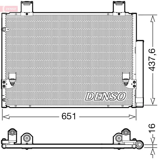 Klima Radyatörü | DCN50057 DENSO