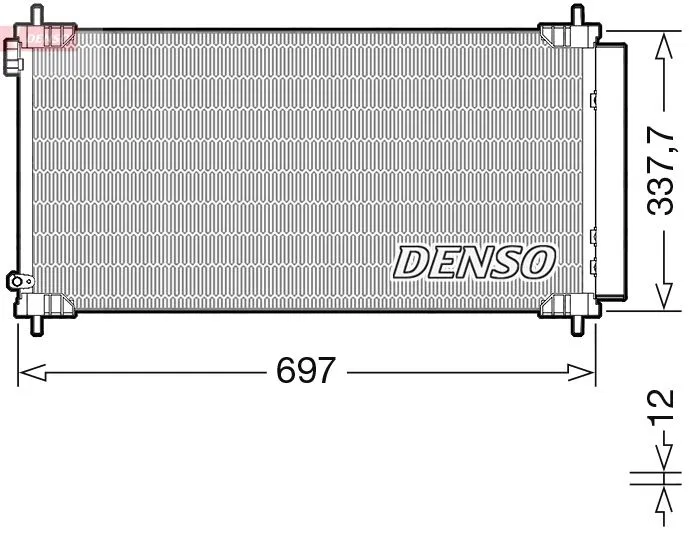 Klima Radyatörü | DCN50120 DENSO