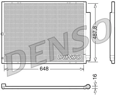 Klima Radyatörü | DCN51001 DENSO