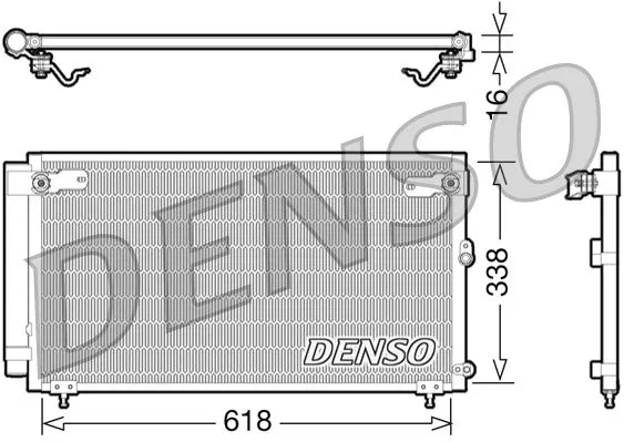 Klima Radyatörü | DCN51006 DENSO