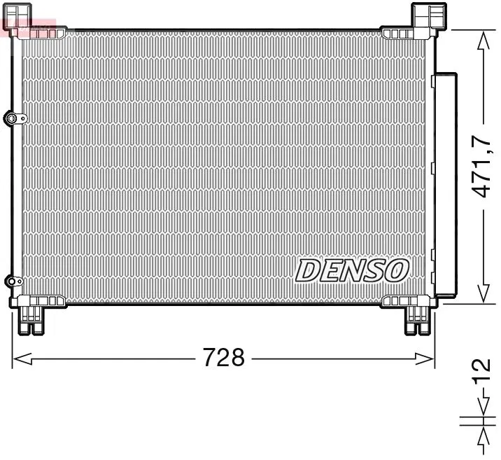 Klima Radyatörü | DCN51015 DENSO