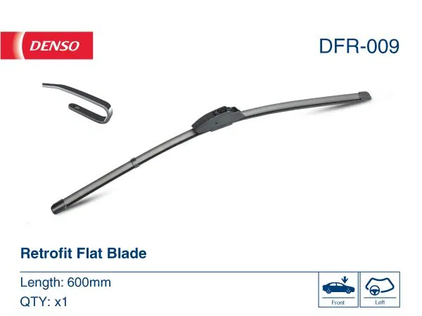 WİPER. Flat Front Blade | DFR-009 DENSO