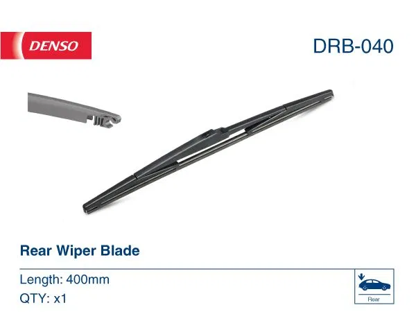 WİPER. Conv Rear Blade | DRB-040 DENSO