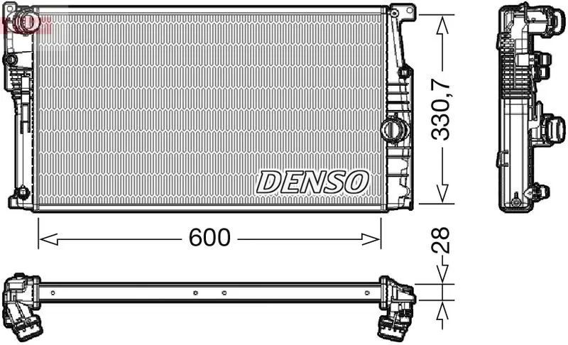 Su Radyatörü | DRM05120 DENSO