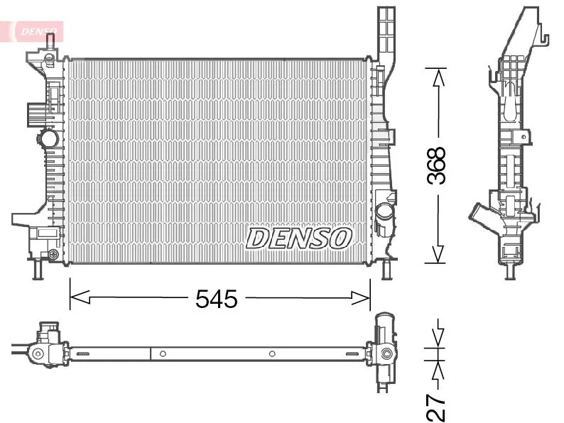 Su Radyatörü | DRM10028 DENSO