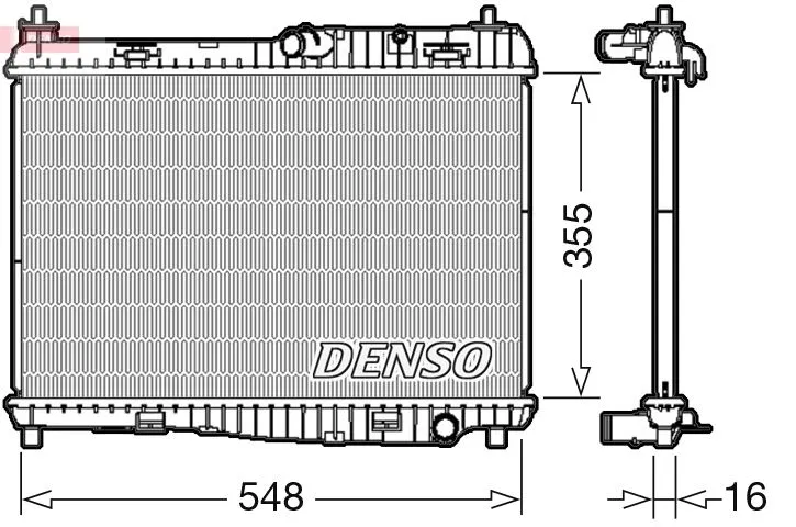 Su Radyatörü | DRM10043 DENSO