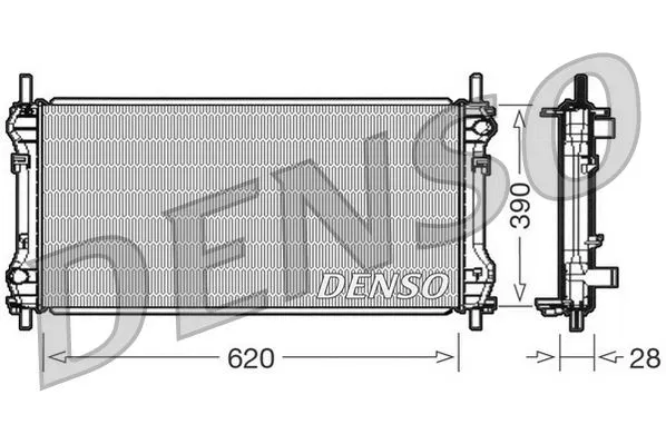 Su Radyatörü | DRM10102 DENSO