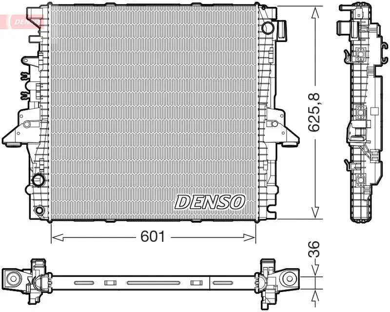 Motor Su Radyatörü | DRM14004 DENSO