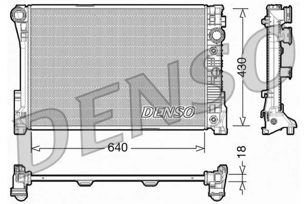 Su Radyatörü | DRM17005 DENSO