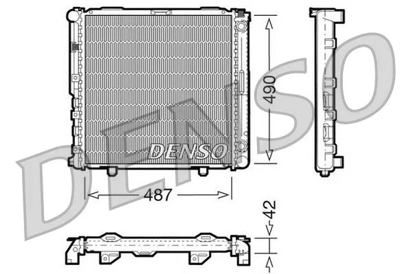 Su Radyatörü | DRM17031 DENSO