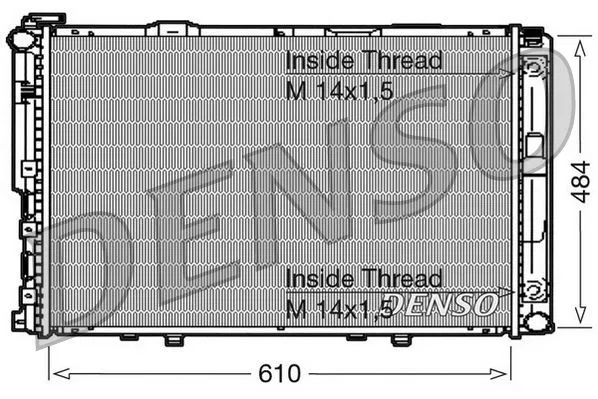 Su Radyatörü | DRM17039 DENSO
