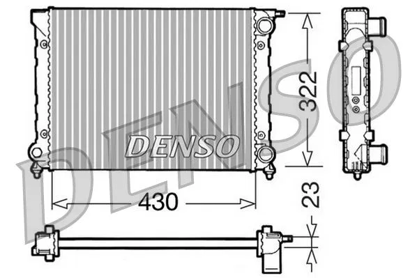 Su Radyatörü | DRM32004 DENSO