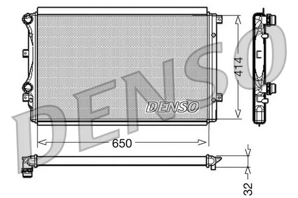 Su Radyatörü | DRM32015 DENSO
