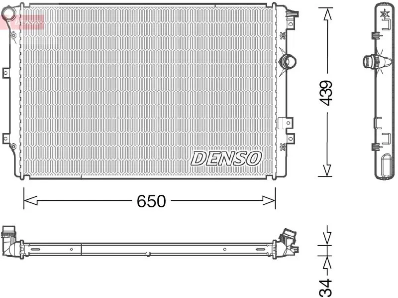 Su Radyatörü | DRM32046 DENSO