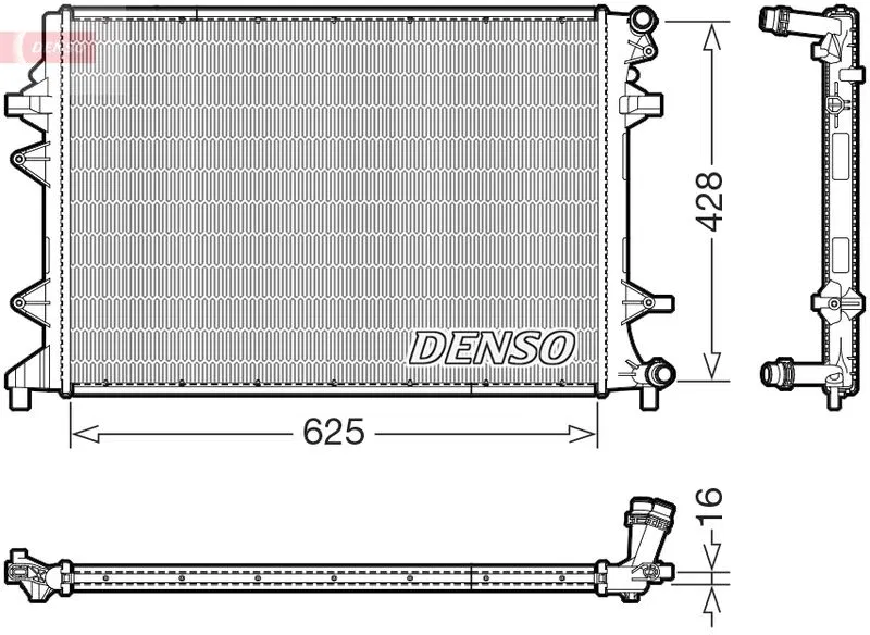 Thermal Radiator | DRM32054 DENSO