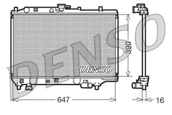 Su Radyatörü | DRM44006 DENSO