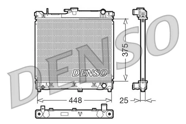 Su Radyatörü | DRM47014 DENSO