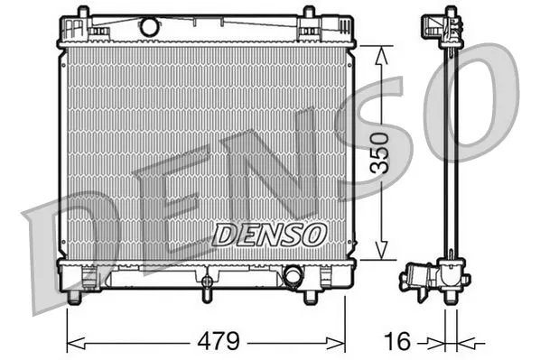 Su Radyatörü | DRM50008 DENSO